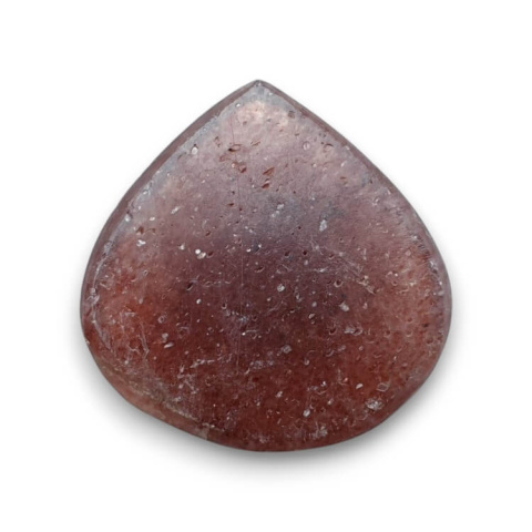 Strawberry quartz cabochon 26x25 mm no 152 Strawberry quartz cabochon 26x25 mm no 152