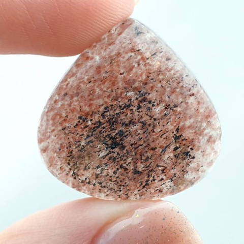 Strawberry quartz cabochon 26x26 mm no 141 Strawberry quartz cabochon 26x26 mm no 141