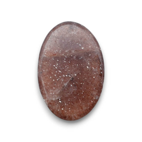 Strawberry quartz cabochon 28x19 mm no. 119 Strawberry quartz cabochon 28x19 mm no. 119