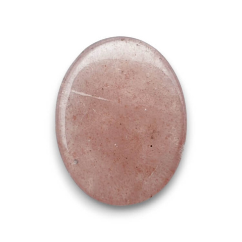 Strawberry quartz cabochon 28x22 mm no. 121 Strawberry quartz cabochon 28x22 mm no. 121
