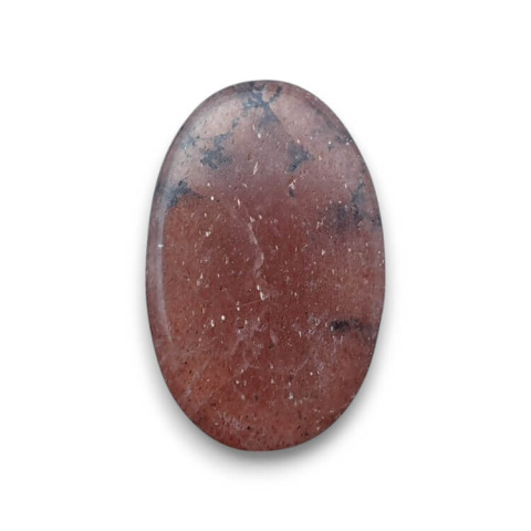 Kwarc truskawkowy kaboszon 30x19 mm nr 106 Kwarc truskawkowy kaboszon 30x19 mm nr 106