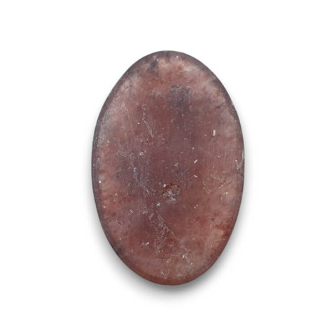 Strawberry quartz cabochon 31x20 mm no 122 Strawberry quartz cabochon 31x20 mm no 122