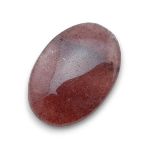 Strawberry quartz cabochon 31x22 mm no 117 Strawberry quartz cabochon 31x22 mm no 117
