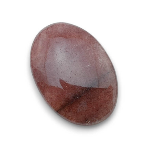 Strawberry quartz cabochon 31x22 mm no 117 Strawberry quartz cabochon 31x22 mm no 117