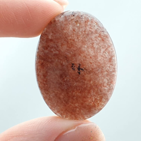 Strawberry quartz cabochon 31x23 mm no 116 Strawberry quartz cabochon 31x23 mm no 116