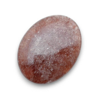 Strawberry quartz cabochon 31x24 mm no 111