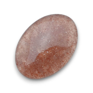 Strawberry quartz cabochon 33x24 mm no 109