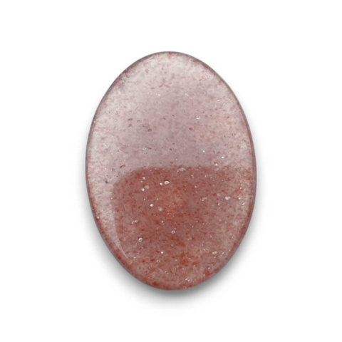 Strawberry quartz cabochon 33x24 mm no 109 Strawberry quartz cabochon 33x24 mm no 109