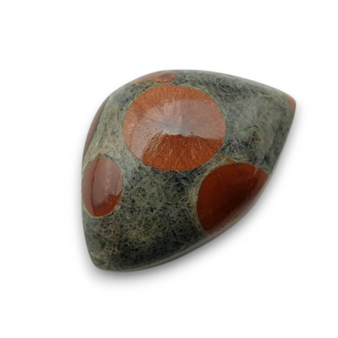 Obsidian walnut cabochon 23x16 mm no 34 Obsidian walnut cabochon 23x16 mm no 34