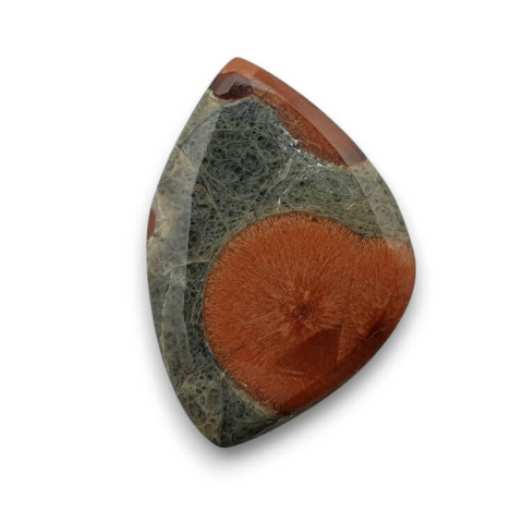 Obsidian walnut cabochon 23x16 mm no 34 Obsidian walnut cabochon 23x16 mm no 34