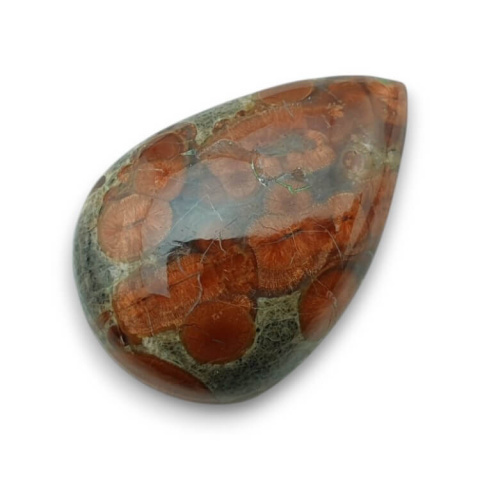 Obsidian walnut cabochon 27x18 mm no. 27 Obsidian walnut cabochon 27x18 mm no. 27