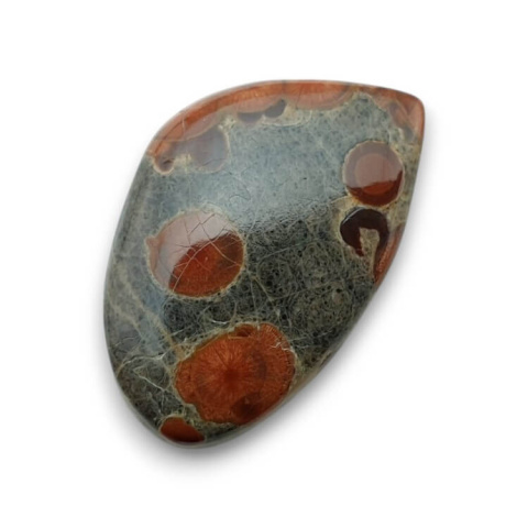Obsidian walnut cabochon 29x19 mm no. 29 Obsidian walnut cabochon 29x19 mm no. 29