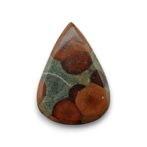 Obsidian walnut cabochon 29x20 mm no 24 Obsidian walnut cabochon 29x20 mm no 24
