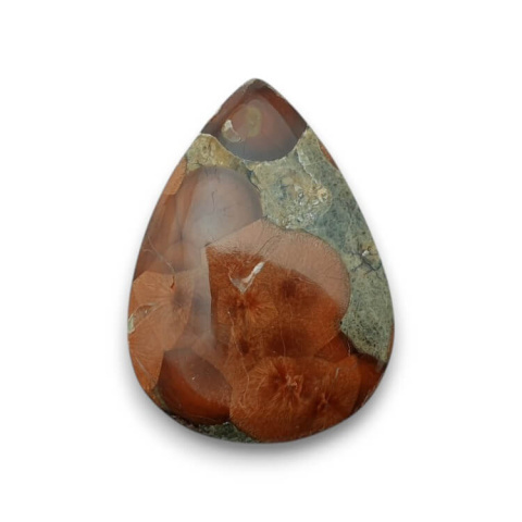 Obsydian orzechowy kaboszon 30x22 mm nr 8 Obsydian orzechowy kaboszon 30x22 mm nr 8