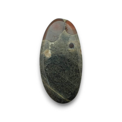 Obsidian walnut cabochon 32x16 mm no. 11 Obsidian walnut cabochon 32x16 mm no. 11
