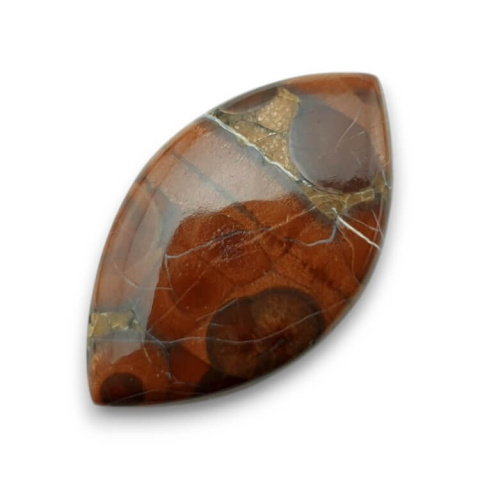 Obsidian walnut cabochon 32x18 mm no 22 Obsidian walnut cabochon 32x18 mm no 22