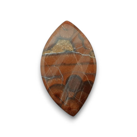 Obsidian walnut cabochon 32x18 mm no 22 Obsidian walnut cabochon 32x18 mm no 22
