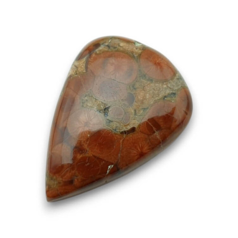 Obsidian walnut cabochon 32x23 mm no 1 Obsidian walnut cabochon 32x23 mm no 1