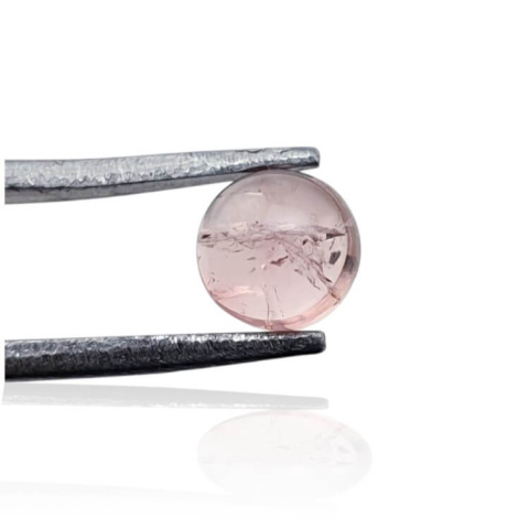 Tourmaline cabochon fi 5 mm no. 268 Tourmaline cabochon fi 5 mm no. 268
