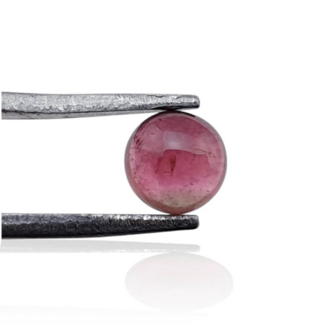 Tourmaline cabochon fi 5 mm no. 285 Tourmaline cabochon fi 5 mm no. 285