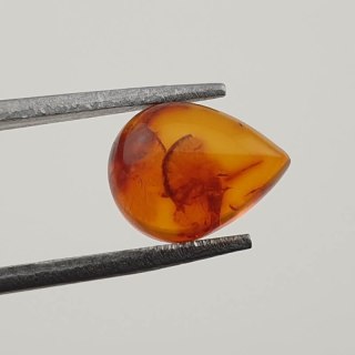Baltic amber cabochon 9x7 mm no 424