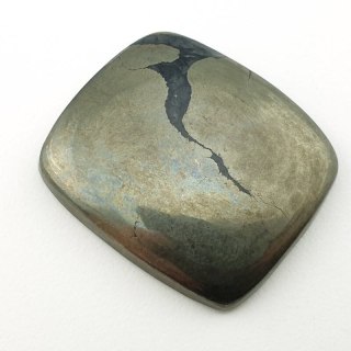 Pyrite cabochon 33x29 mm no 59