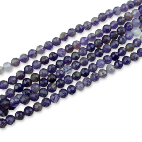 Amethyst ball faceted 4.5 mm string Amethyst ball faceted 4.5 mm string
