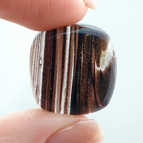 Glass cabochon 21x20 mm no. 46 Glass cabochon 21x20 mm no. 46