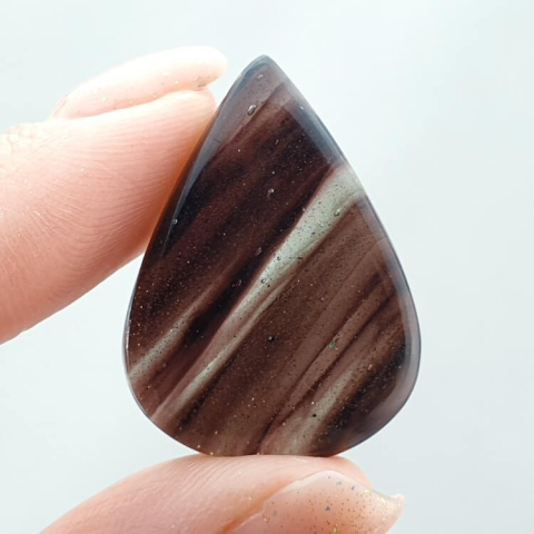 Glass cabochon 29x22 mm no 20 Glass cabochon 29x22 mm no 20
