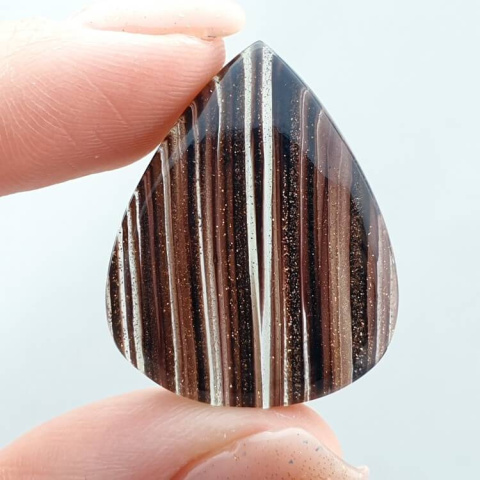 Glass cabochon 29x23 mm no 27 Glass cabochon 29x23 mm no 27