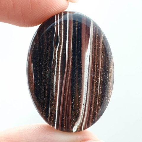 Glass cabochon 30x21 mm no 31 Glass cabochon 30x21 mm no 31