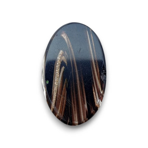 Glass cabochon 32x20 mm no 43 Glass cabochon 32x20 mm no 43