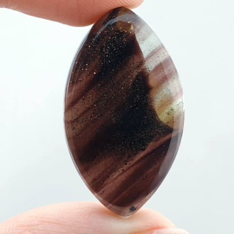 Glass cabochon 34x19 mm no 4 Glass cabochon 34x19 mm no 4