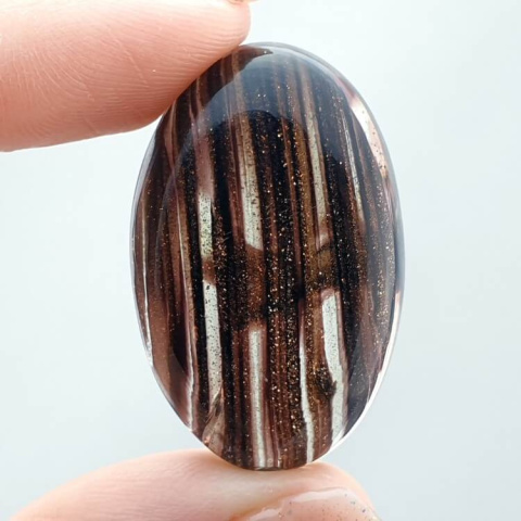 Kaboszon szklany 34x21 mm nr 7 Kaboszon szklany 34x21 mm nr 7