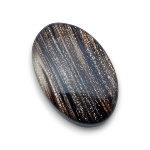Glass cabochon 34x22 mm no. 33 Glass cabochon 34x22 mm no. 33