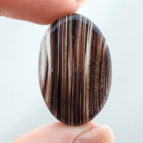 Glass cabochon 34x22 mm no. 33 Glass cabochon 34x22 mm no. 33