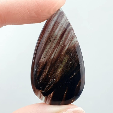 Glass cabochon 37x20 mm no 5 Glass cabochon 37x20 mm no 5