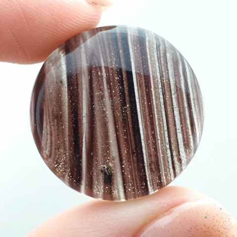 Glass cabochon fi 24 mm no 19 Glass cabochon fi 24 mm no 19
