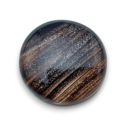 Glass cabochon fi 24 mm no 35 Glass cabochon fi 24 mm no 35