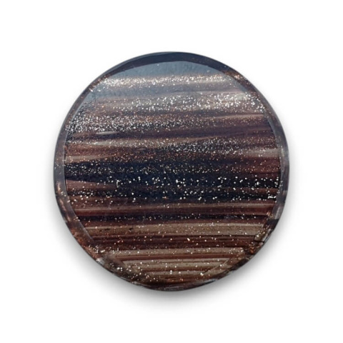 Glass cabochon fi 24 mm no 35 Glass cabochon fi 24 mm no 35