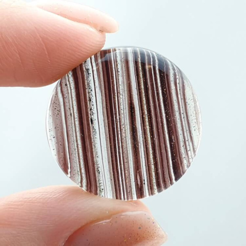 Glass cabochon fi 24 mm no 51 Glass cabochon fi 24 mm no 51