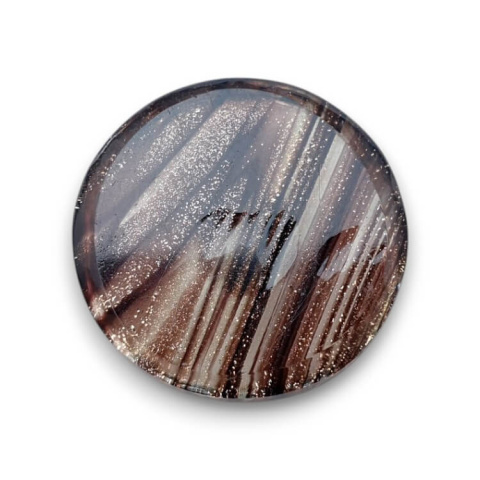 Glass cabochon fi 24 mm no. 9 Glass cabochon fi 24 mm no. 9