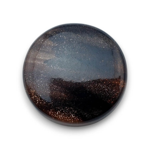 Glass cabochon dia. 26 mm no 28 Glass cabochon dia. 26 mm no 28