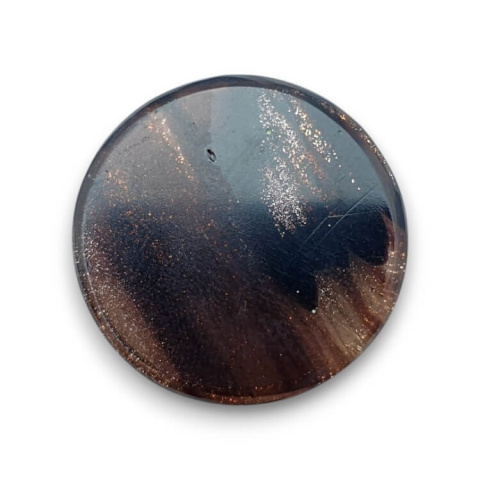 Glass cabochon dia. 26 mm no 28 Glass cabochon dia. 26 mm no 28