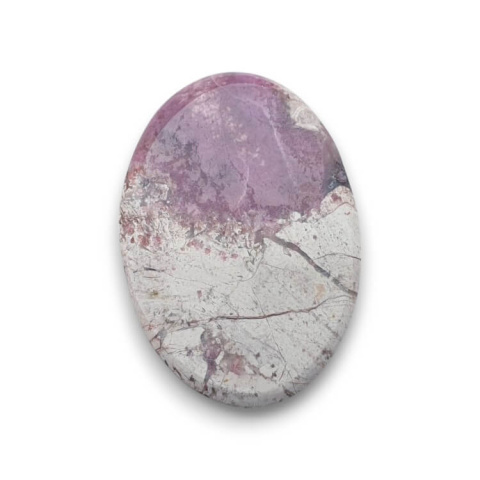 Cobalt calcite cabochon 31x22 mm no. 25 Cobalt calcite cabochon 31x22 mm no. 25