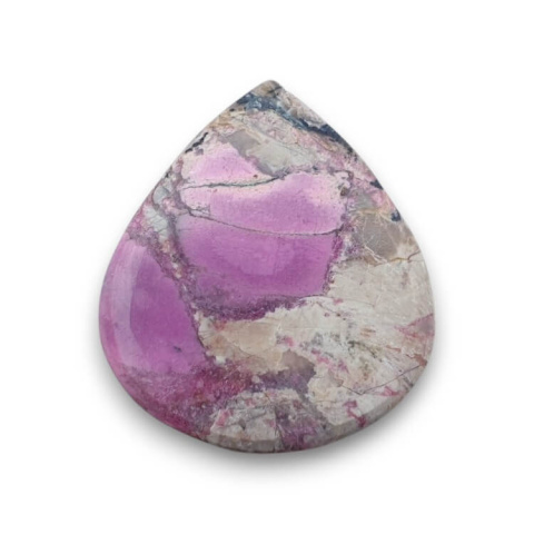 Cobalt calcite cabochon 32x28 mm no. 24 Cobalt calcite cabochon 32x28 mm no. 24