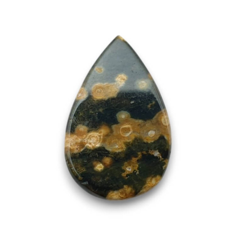 Jasper oceanic cabochon 25x16 mm no 138 Jasper oceanic cabochon 25x16 mm no 138