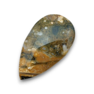 Jasper oceanic cabochon 32x18 mm no. 102