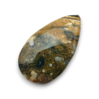 Jasper oceanic cabochon 32x18 mm no. 102