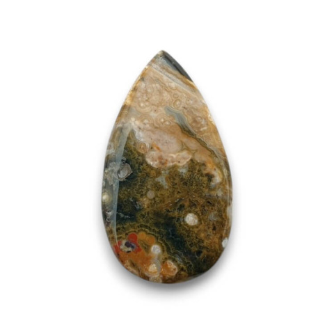 Ocean jasper cabochon 32x18 mm no 102 Ocean jasper cabochon 32x18 mm no 102
